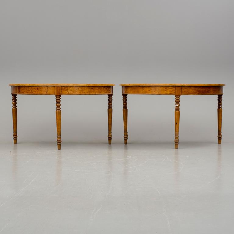 MÅNBORD, 1800-tal.