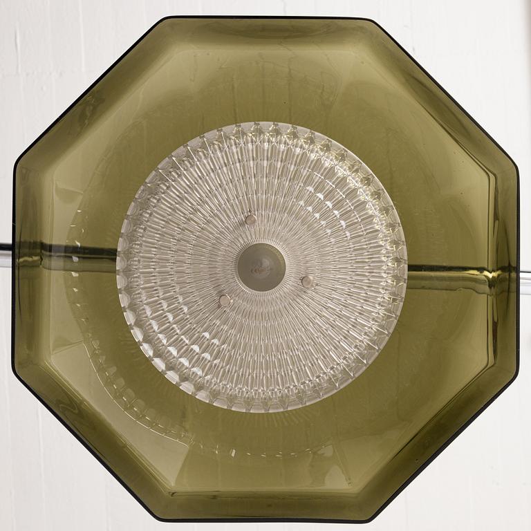 Carl Fagerlund, Taklampa, Orrefors.