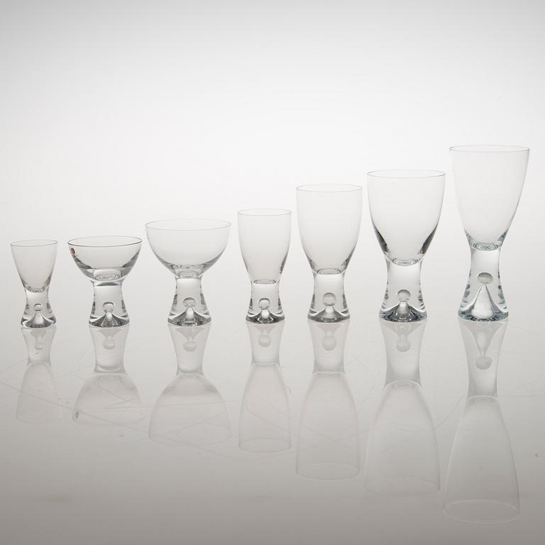 TAPIO WIRKKALA, A 30-piece set of 'Tapio' glasses, Iittala latter half of the 20th Century.