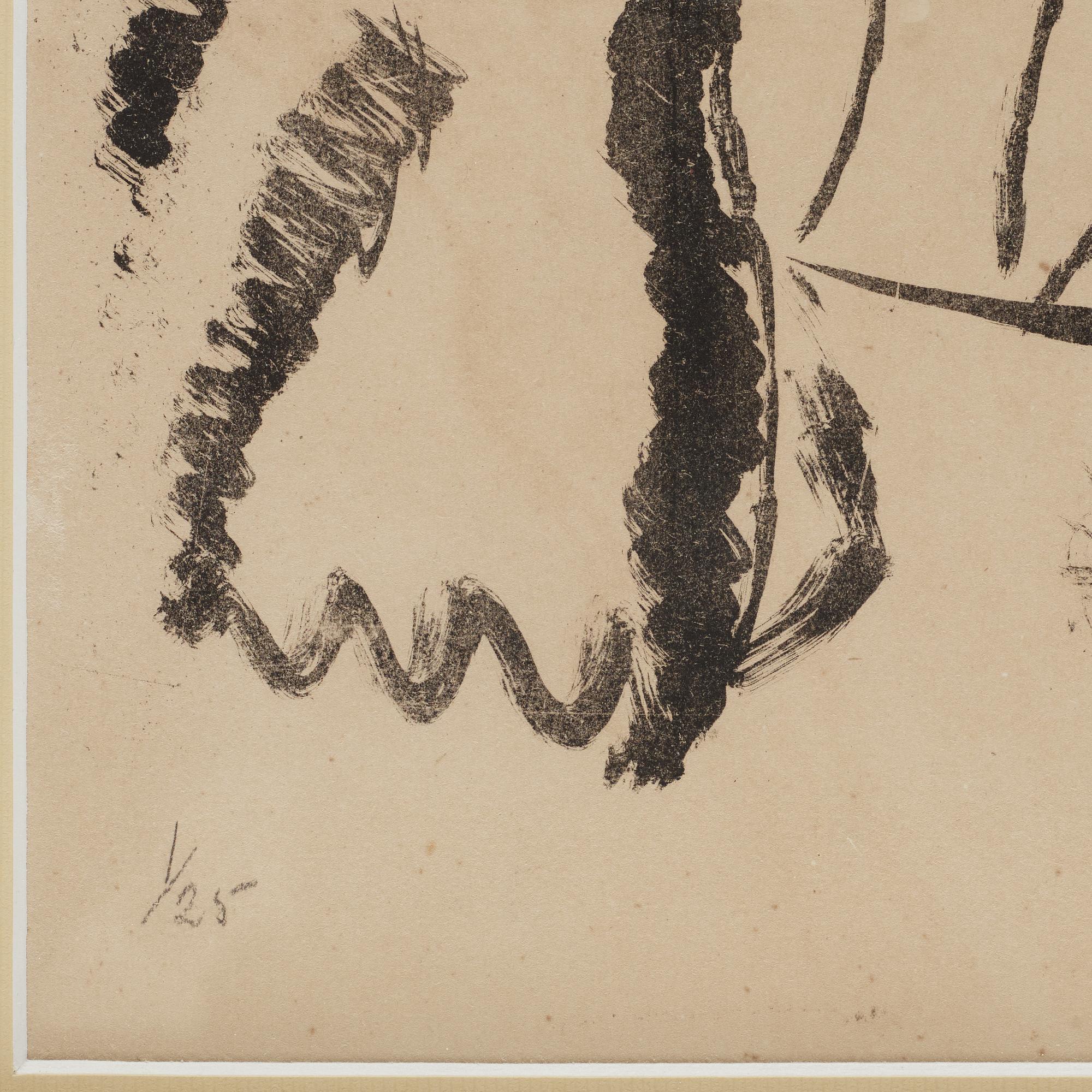 John Jon-And, lithograph, 1916, signed 1/25.