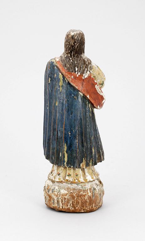 SKULPTUR, trä, 1700-tal.