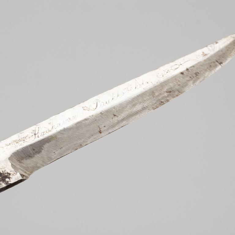 A Kauhavan Puukkotehdas double knife dated 1899.