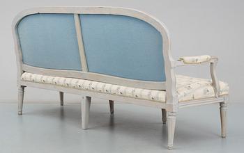 A Gustavian sofa by E. Öhrmark.