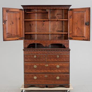 SKÅP, allmoge, 1800-tal.