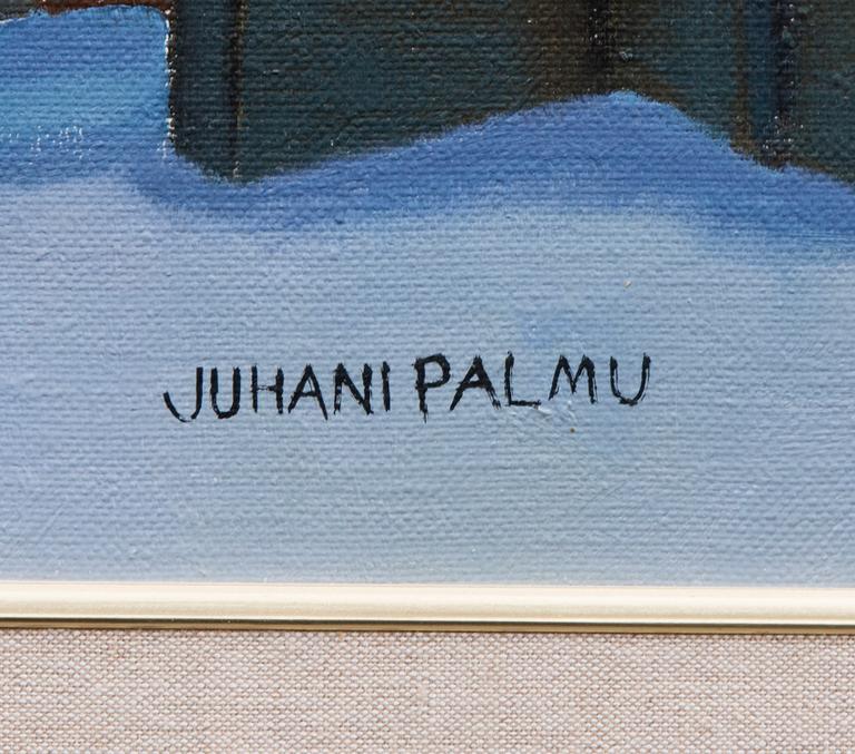 JUHANI PALMU, olja på duk, signerad.