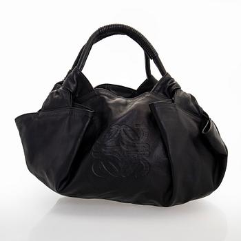 Loewe, a leather handbag.