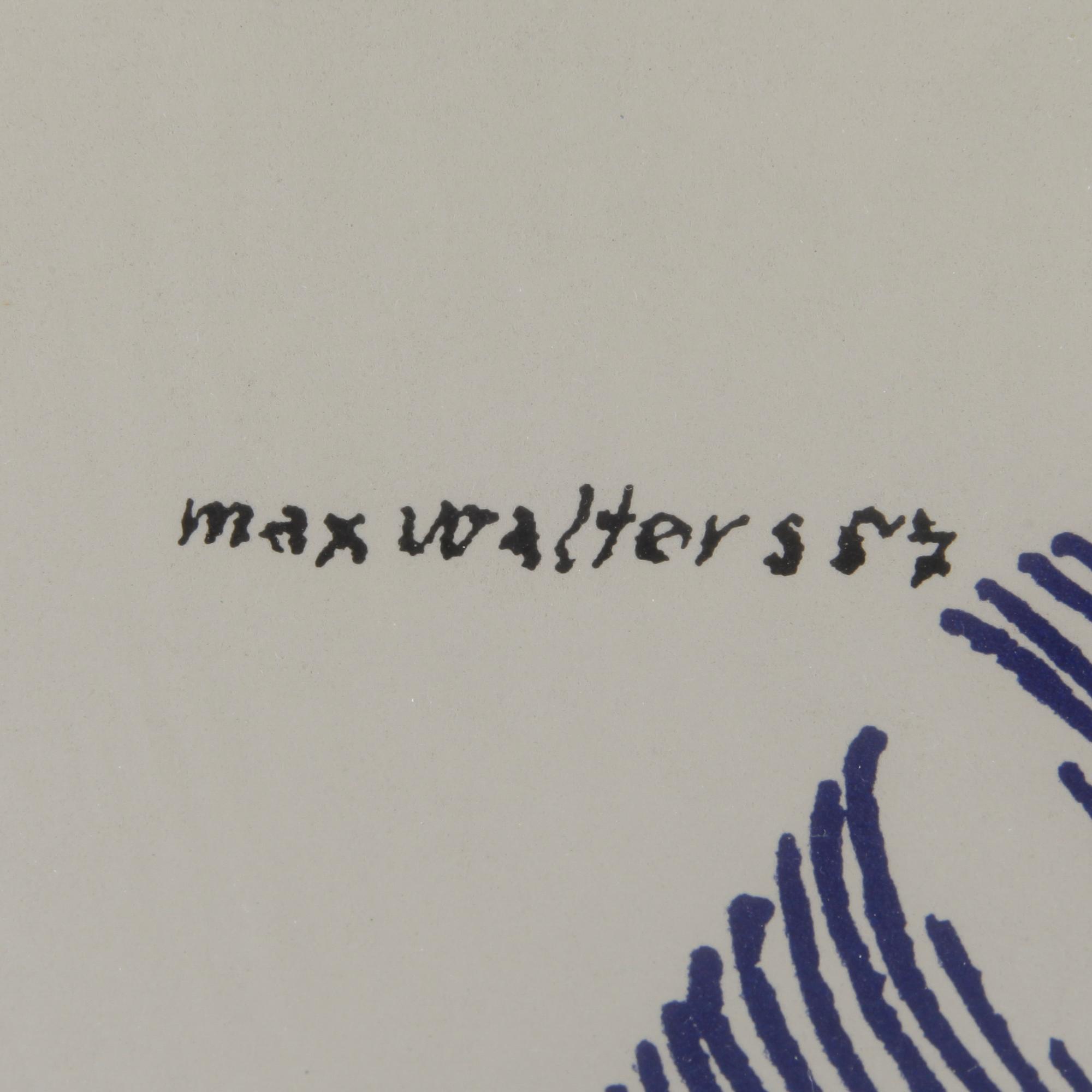 MAX WALTER SVANBERG litografier, 2 st. Signerade och daterade 57.