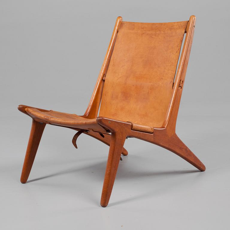 FÅTÖLJ. "Vilstol 204". Östen Kristiansson, Vittsjö, Möbelfabrik, 1950-tal.