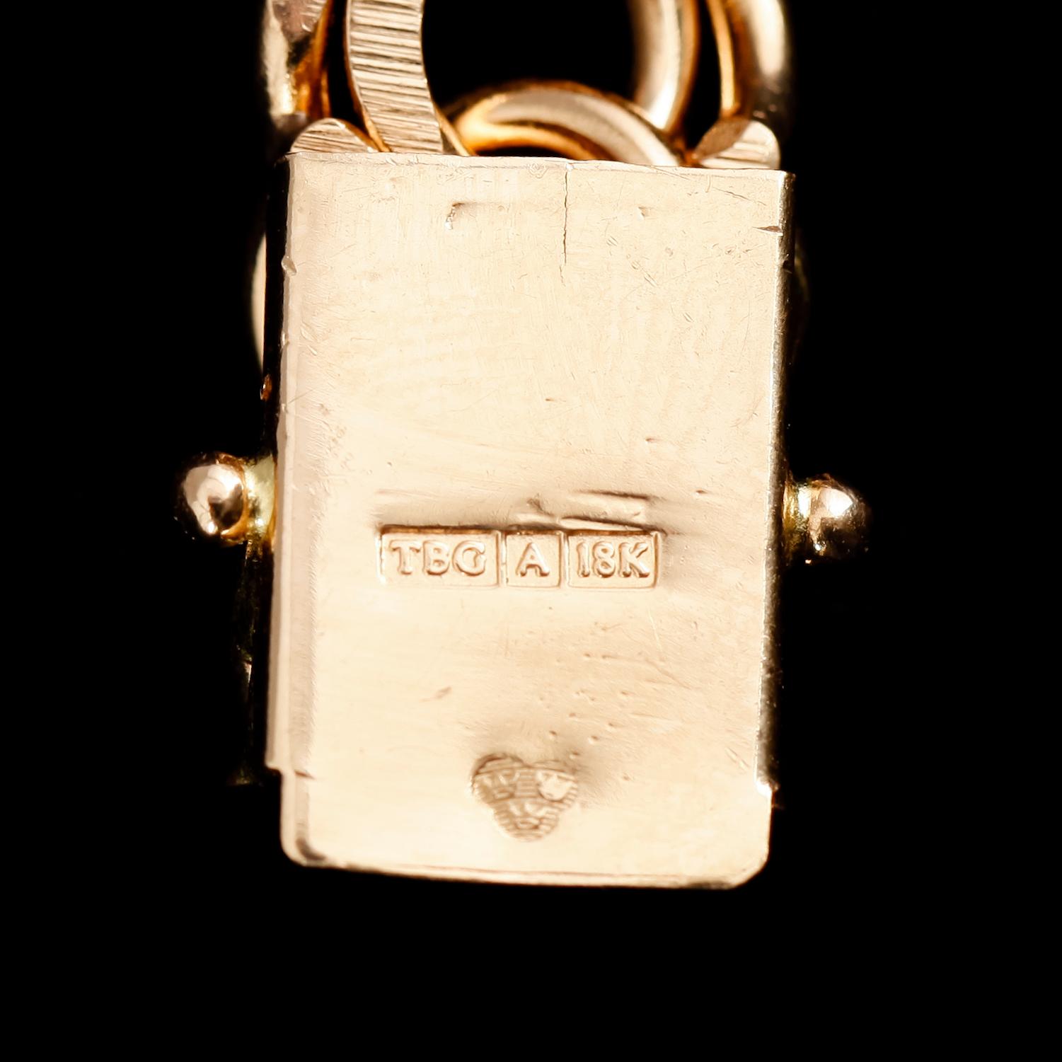 ARMBAND, 18 k guld, svenska stämplar. Vikt ca 42 g.