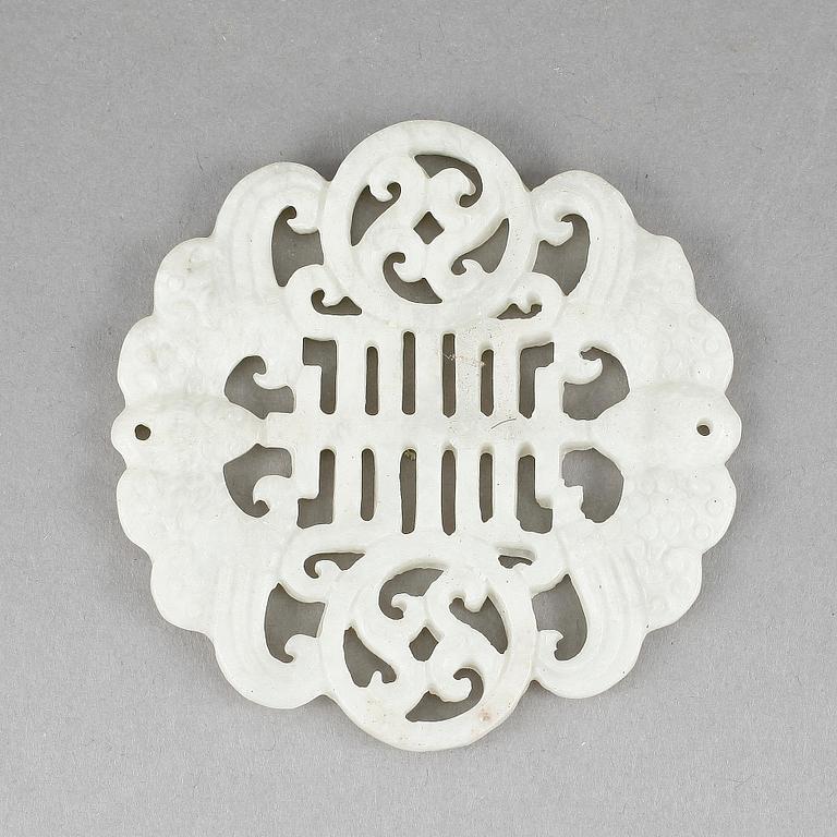 AMULETT, sten, Kina.