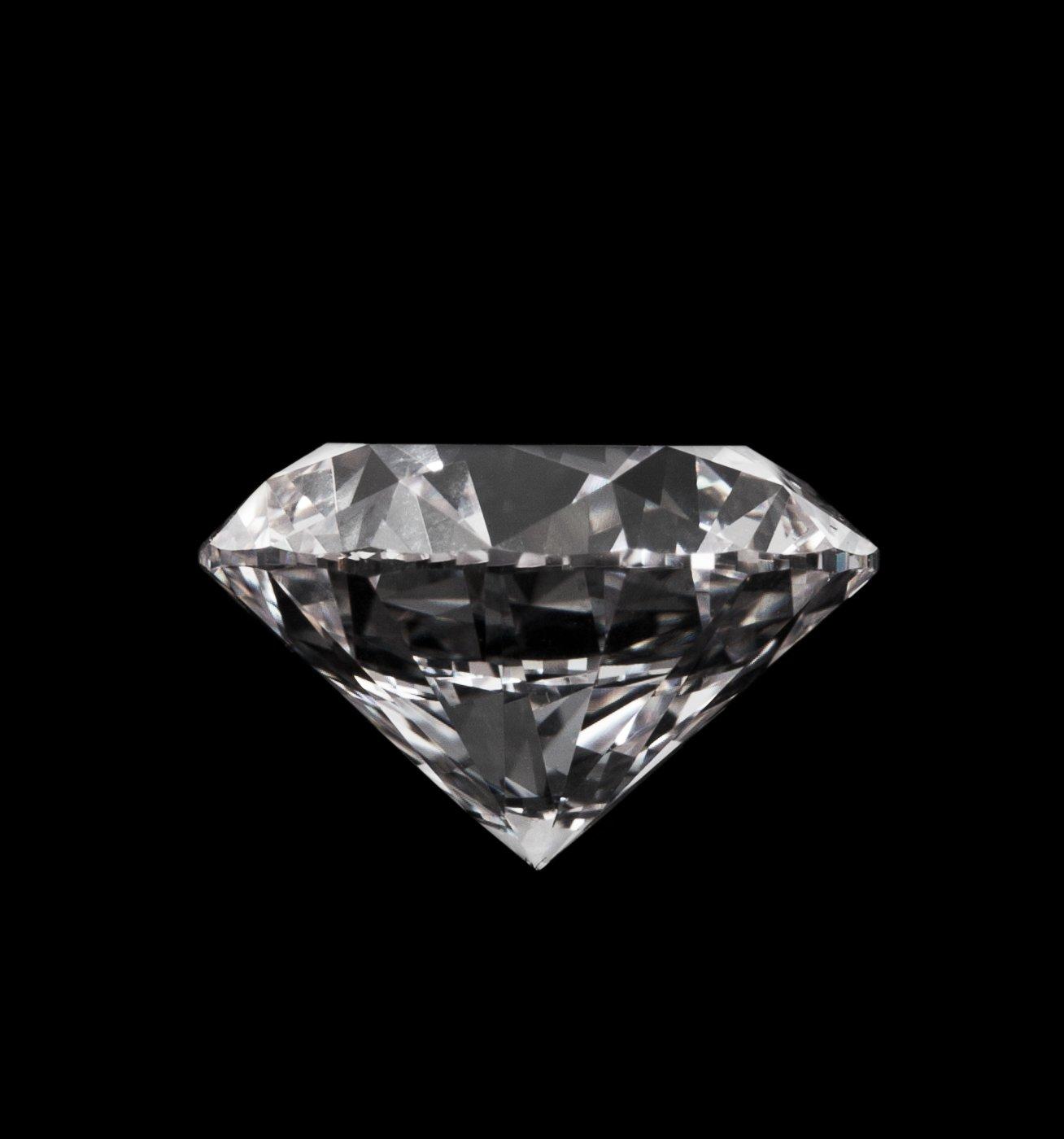 A fancy light pink brilliant cut diamond ring, 4.86 cts.