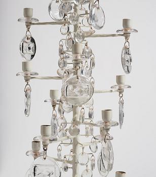 Erik Höglund, a floor candelabrum, Boda Smide, Sweden 1960-70s.