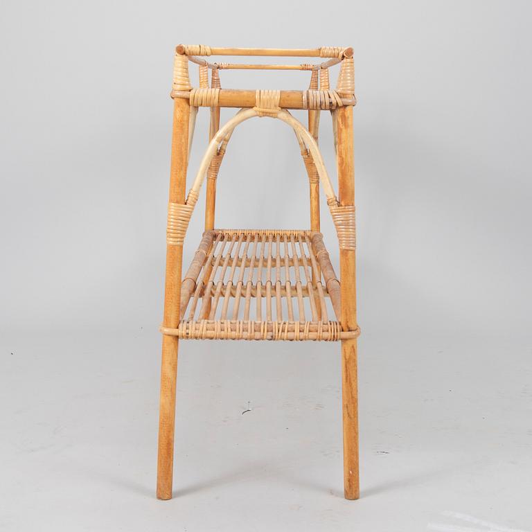 BLOMBORD, rotting och glas, 1950/60-tal.