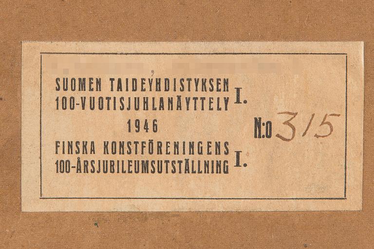 Torsten Wasastjerna, Natt.