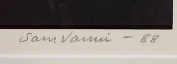 SAM VANNI, serigrafi, T.P. sign. och dat. -88.