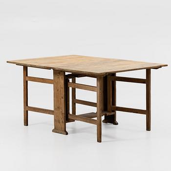Drop-leaf table, 19th century.