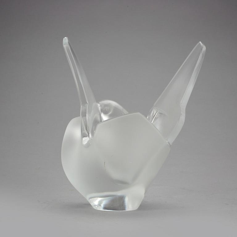 VAS, glas. "Sylvie", Rene Lalique, Frankrike, 1900-talets andra hälft.