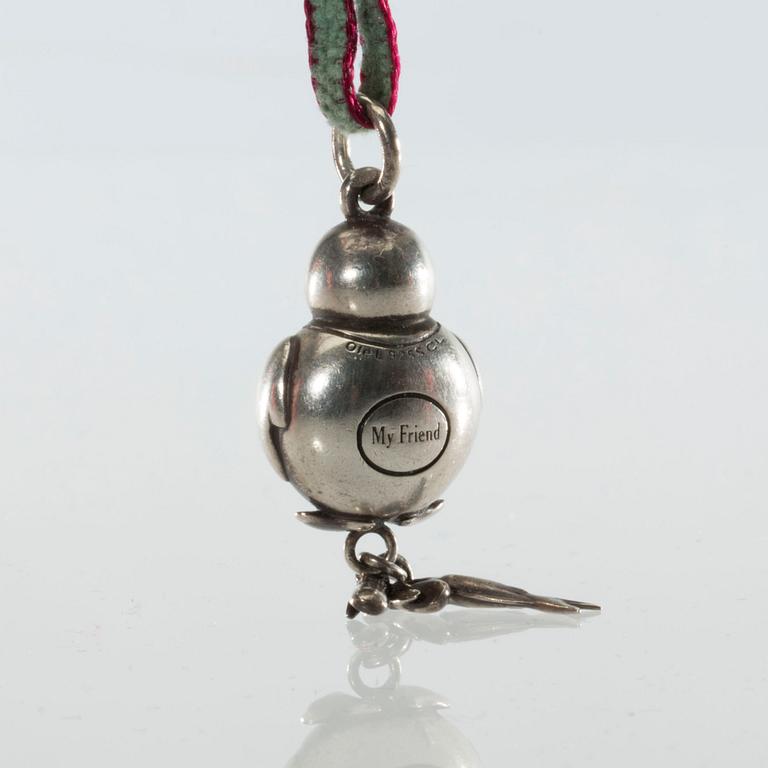 HALSMYCKE, Ole Lynggaard, sterlingsilver. Vikt ca 10 g.