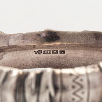 Silver bangle, Tillander, Helsinki 1960.