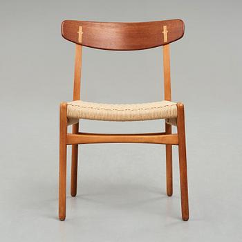 HANS J WEGNER, stol, "CH23", Carl Hansen & Søn, Danmark, 1950-60-tal.
