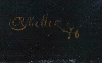 REIJO MELLER, olja på duk, signerad och daterad -76.