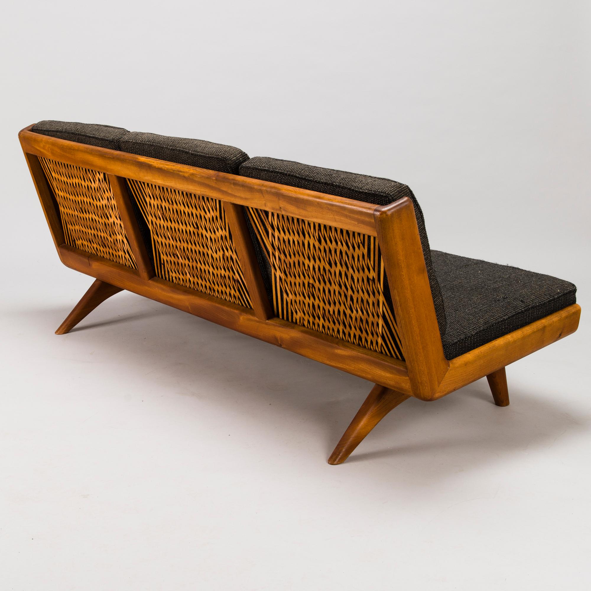 CARL GUSTAF HIORT AF ORNÄS, A mid-20th century 'Studio' sofa for Puunveisto Oy - Wood work Ltd.