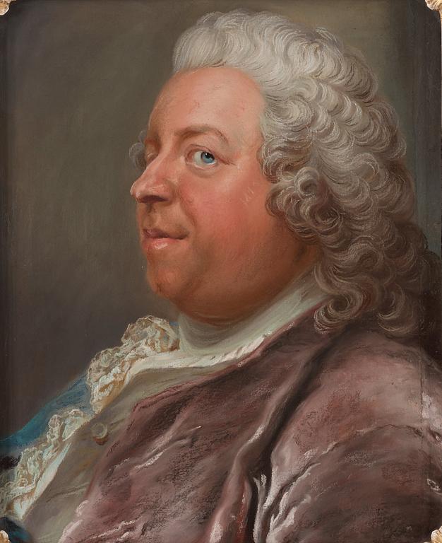 Gustaf Lundberg, "Claes Grill" (1705-1767) & his wife "Anna Johanna Grill" née Grill (1720-1778).