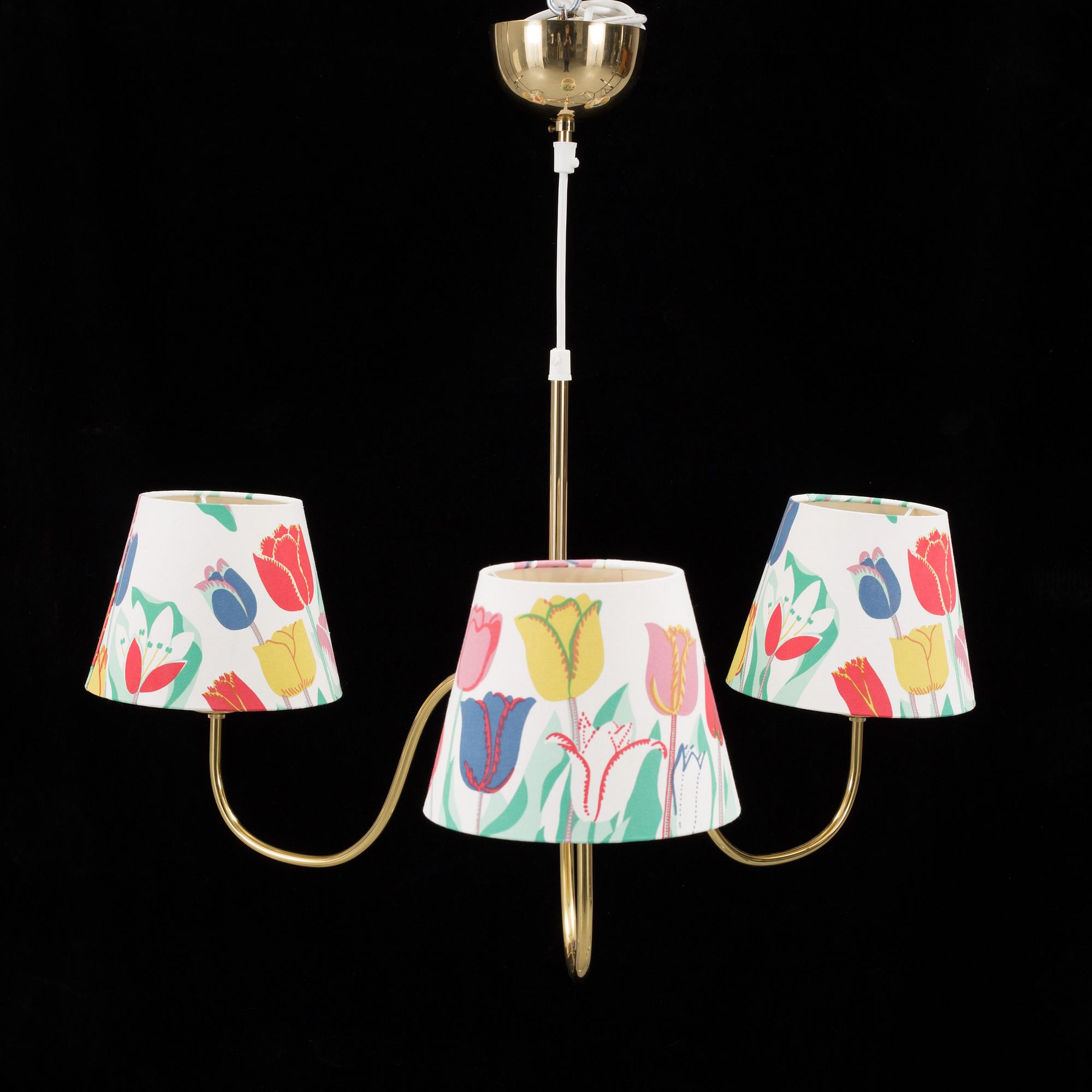 JOSEF FRANK, taklampa, modellnr 2444, Firma Svenskt Tenn.