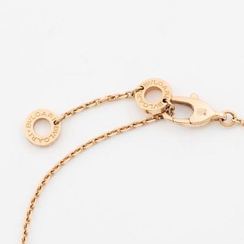 Bracelet, Bulgari, 18K rose gold with mother-of-pearl and brilliant-cut diamonds.