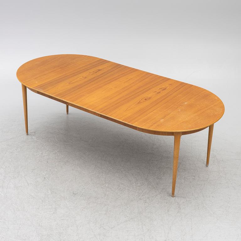 Dining table, mid-20th century.