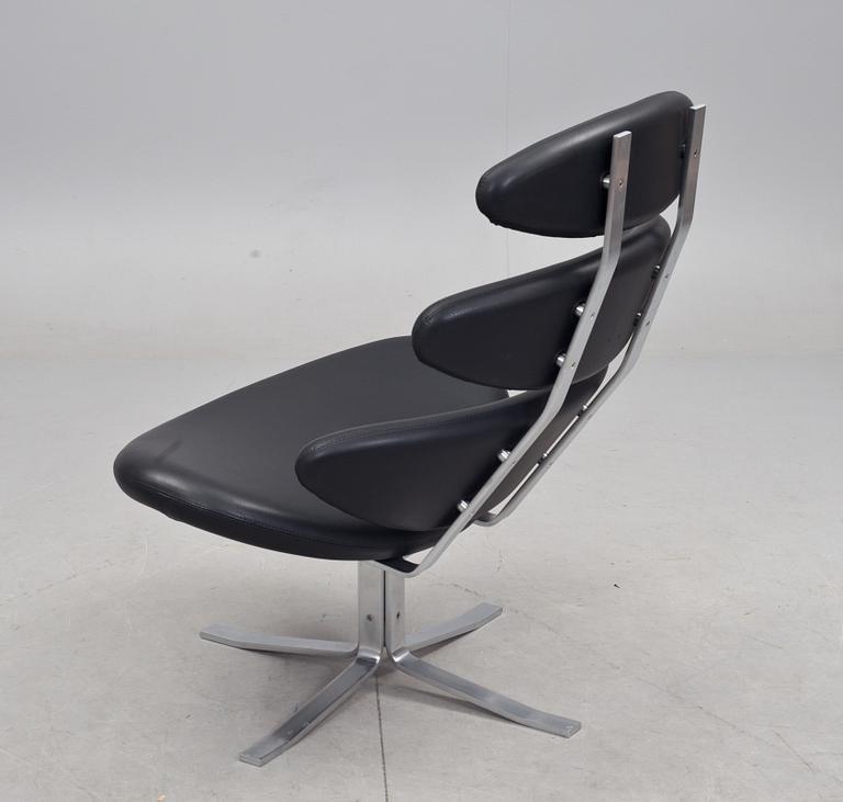 FÅTÖLJ, "Corona", Poul Volther, Erik Jørgensen, Danmark, 1900/2000-tal.