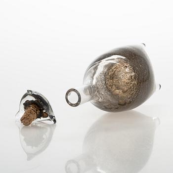 Björn Weckström, A 'Napoleon' decanter, signed Björn Weckstöm Nuutajärvi Notsjö.