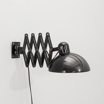 Christian Dell, wall lamp for Kaiser Idell Germany 1930s.