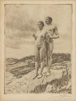Anders Zorn, "De två".