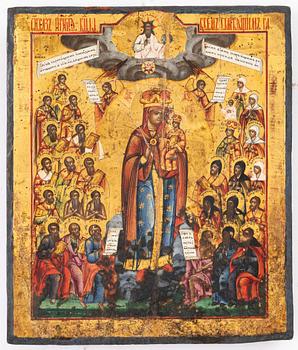 Ikon ,Ryssland, 17/1800-tal.