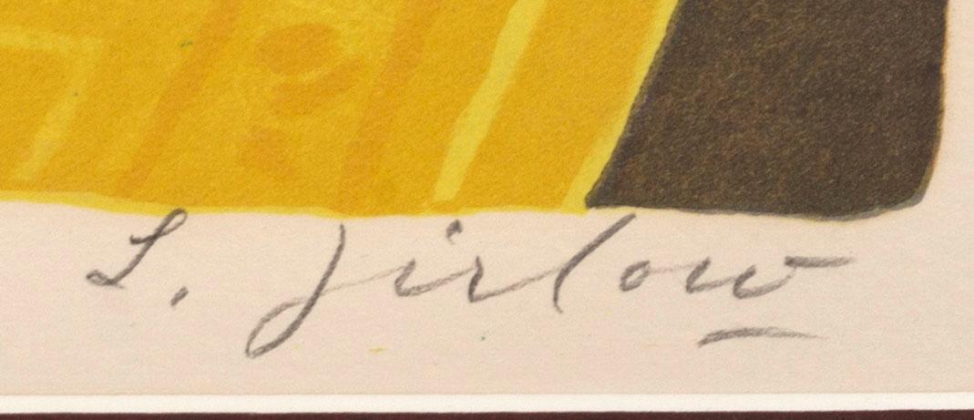 Lennart Jirlow, lithograph in colours signed and numbered 256/380.