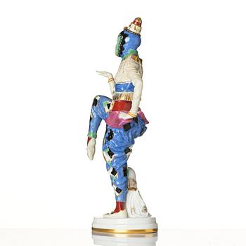 Constantin Holzer-Defanti, a porcelain ”Koreanischer Tanz” figure, Rosenthal, Germany, 1920s (probably 1924).