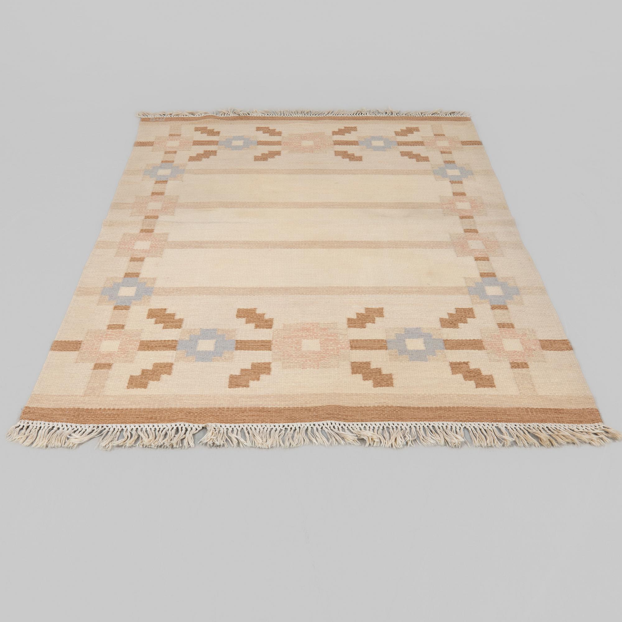 Anne-Marie Boberg, matta, röllakan, ca 250 x 158 cm.