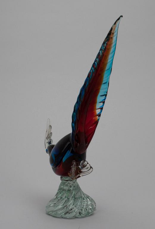 FIGURIN, glas, troligen Murano, Italien.