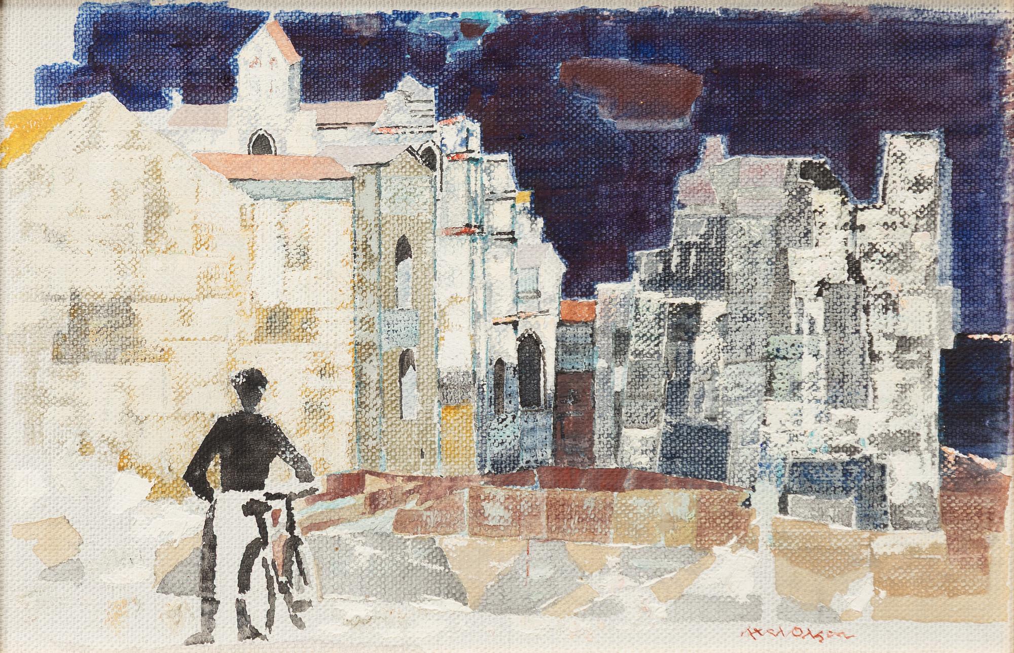Axel Olson, "Fransk stadsbild".