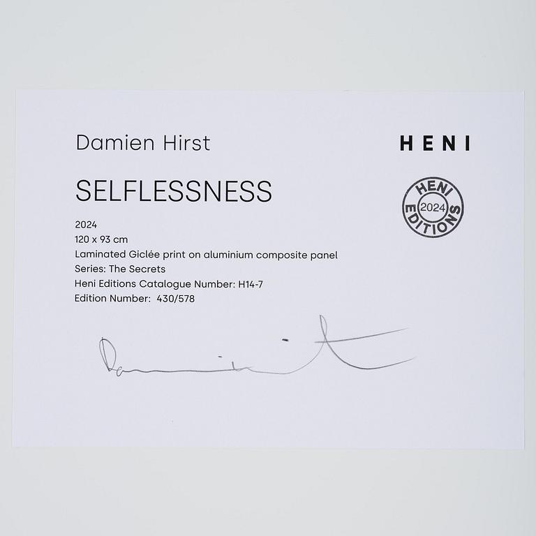 Damien Hirst, "Selflessness" from "The Secrets".