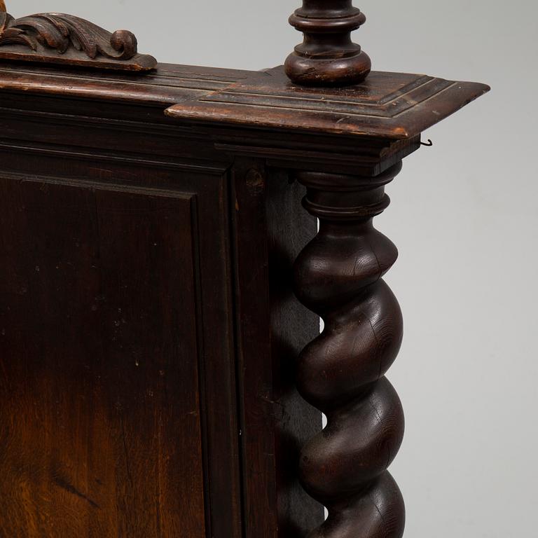 A first half of the 18th Century  Baroque bed.