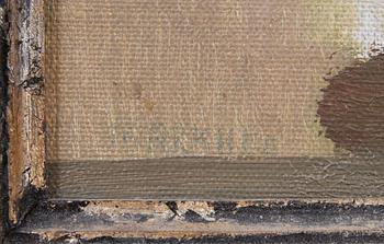 SVEN ERIK MARKHED, tillskriven, olja på pannå.