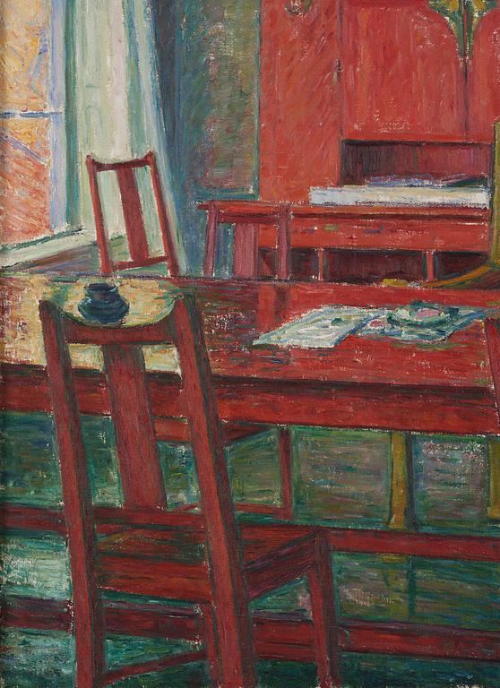 Karl Nordström, "Konstnärsförbundets samlingsrum. Mästersamuelsgatan 59".