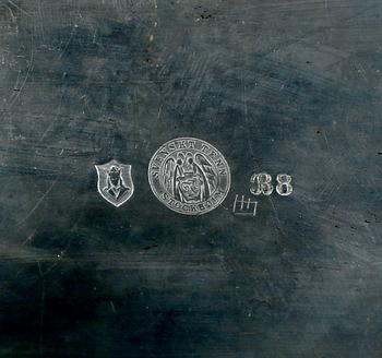 SKRIN, tenn och mässing. Firma Svenskt Tenn, Stockholm 1928.