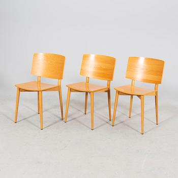 Jonas Lindvall, stolar 5 st "Oak" för Skandiform 2000-tal.