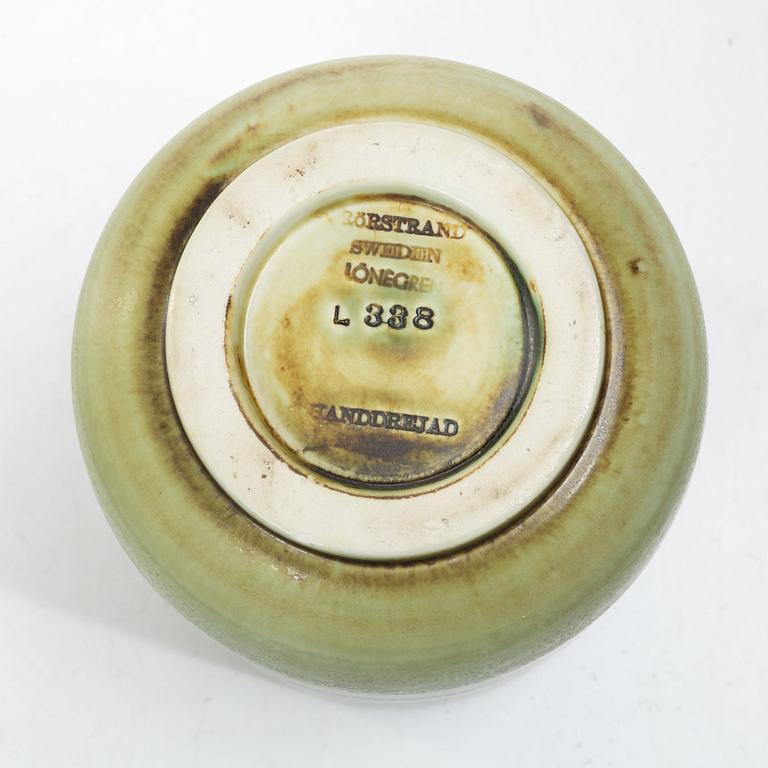Gertrud Lönegren, Vaser, 2 st, stengods, Rörstrand, 1936-1941.