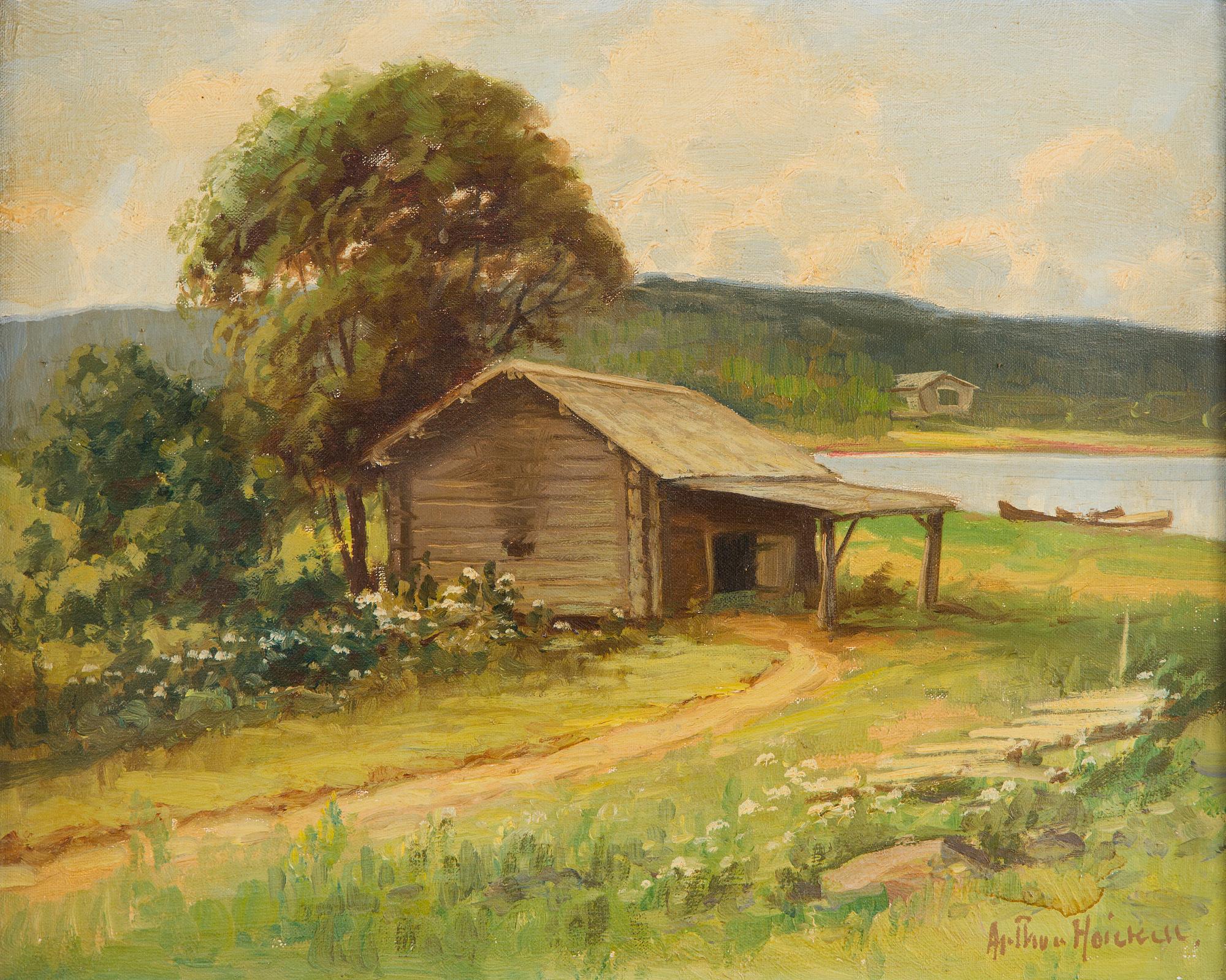 Arthur Heickell, Motif from Hauho.