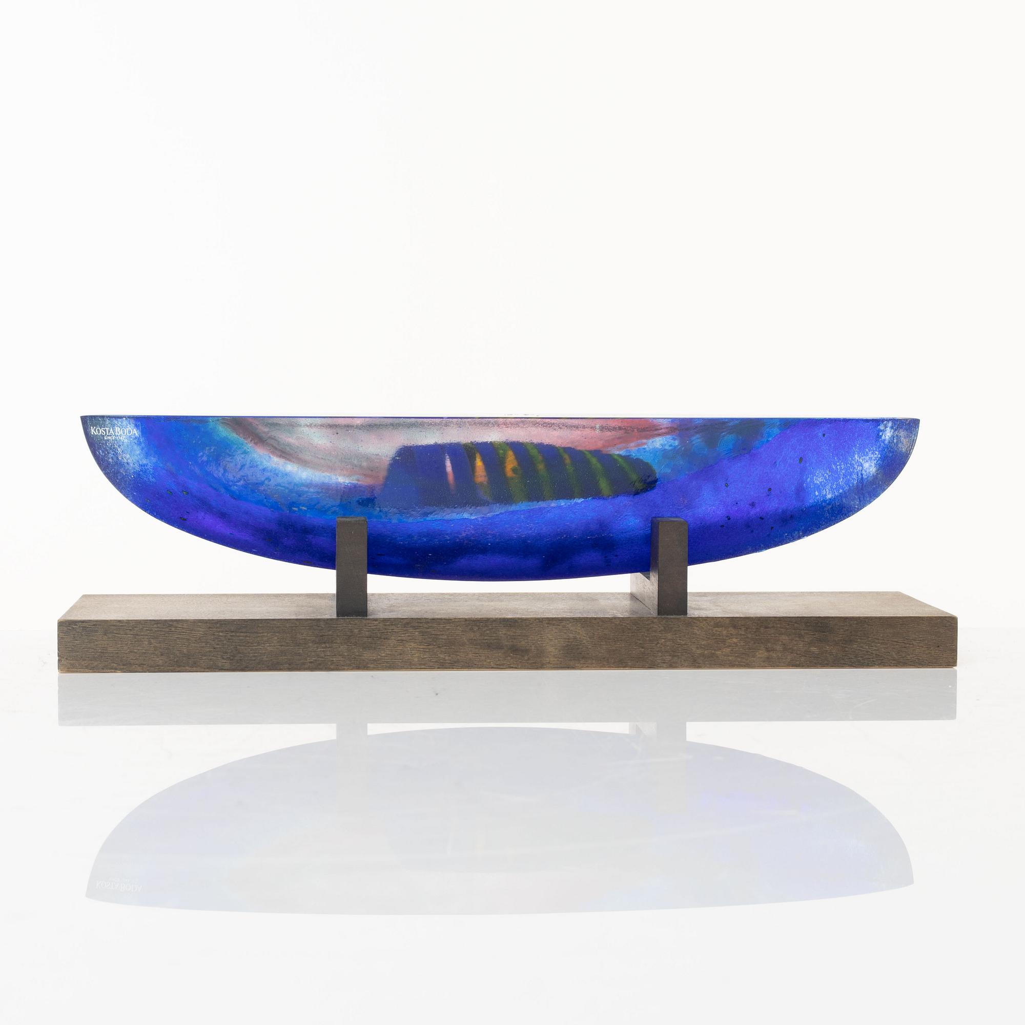 Bertil Vallien, skulptur, glas, Kosta Boda.