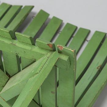 Alvar & Aino Aalto, Four early 1950s 'Aurinko' (Sun-serial) garden chairs, model 910  for O.Y. Huonekalu- ja Rakennustyötehdas A.B.